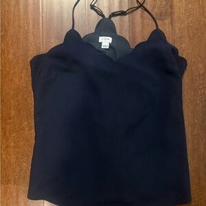 J. Crew Factory scalloped cami